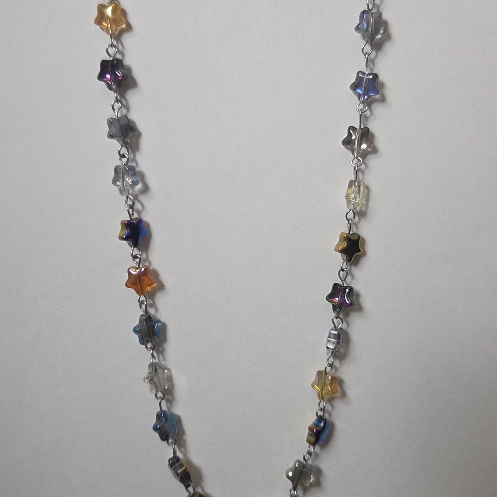 Multicolor Star Necklace